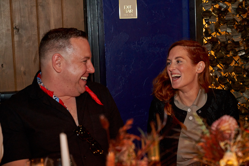 Kristian Lazzaro and Taylor Tomasi Hill (Photo by Billy Surface / Marc Montoya)