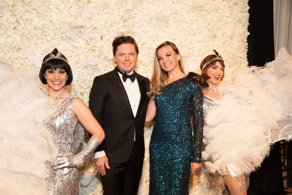 David Peck, Crystal Anderson at the Children's Museum Houston Great Gatsby Gala (Photo by Alexander's Fine Portrait Design)