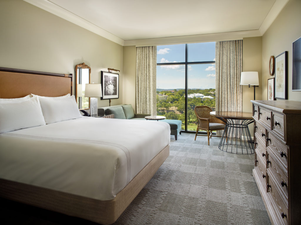 Omni Barton Creek welcomes guests to enjoy the luxury of comfort (courtesy Omni Barton Creek). 