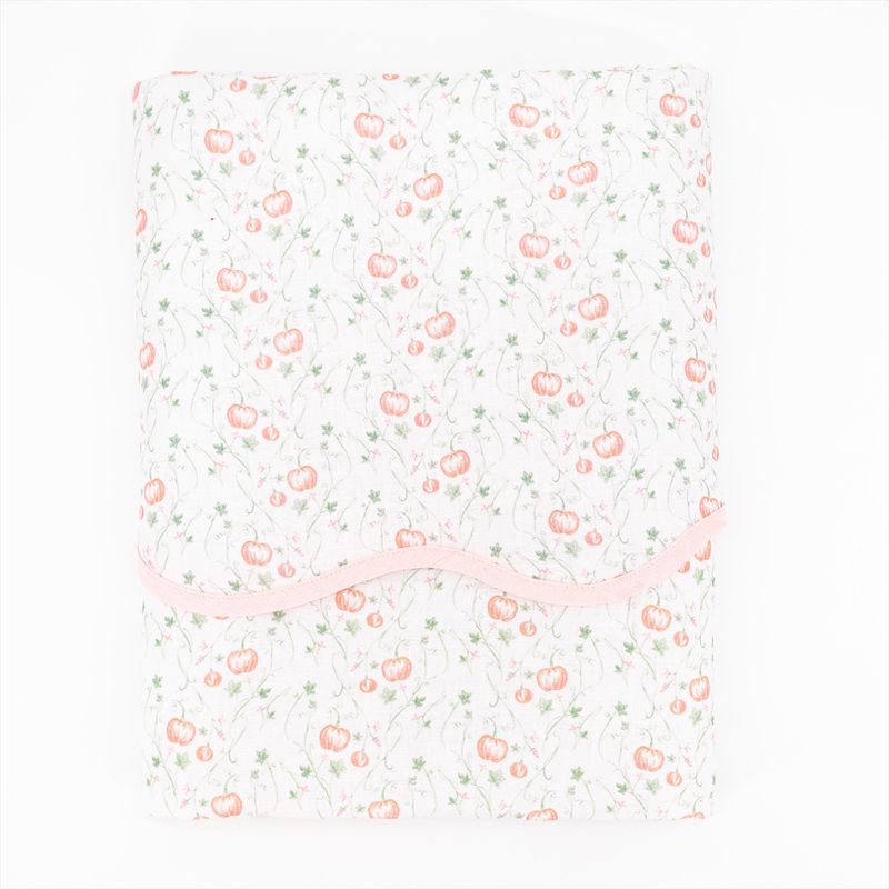 Scalloped Round Table Cloth | Dondolo x Fenwick Fields, $240.00