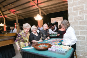Emily Crosswell spins the wheel photo by Daniel Ortiz