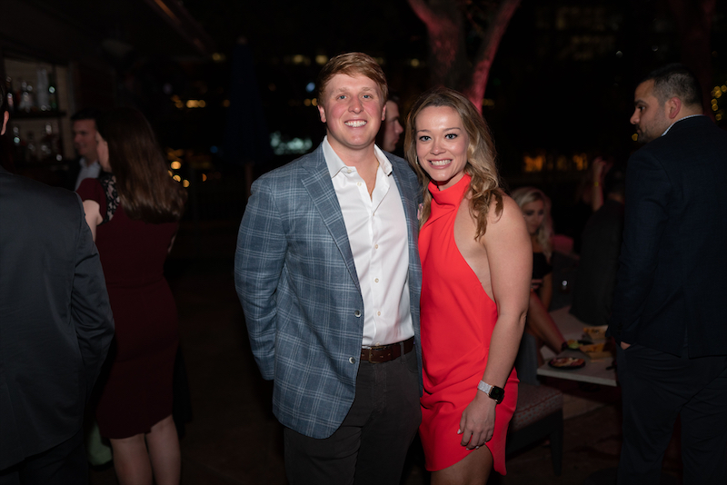 Eric Stockley and Haley Anderson. 