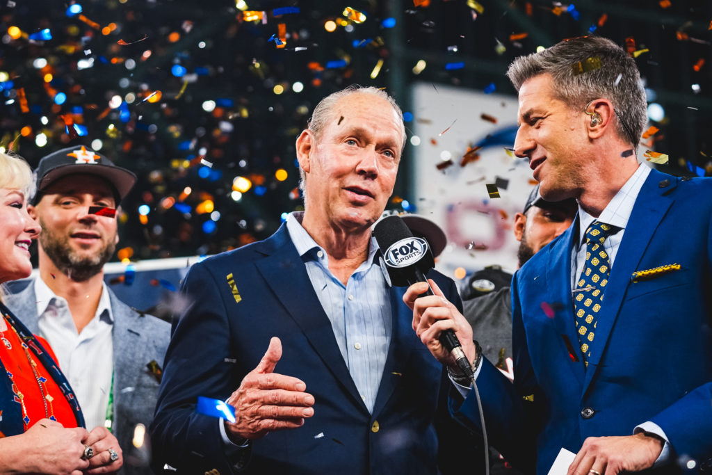 Jim Crane is the best owner in Houston sports, overseeing an organization that has  made three World Series in five years. (@astros)