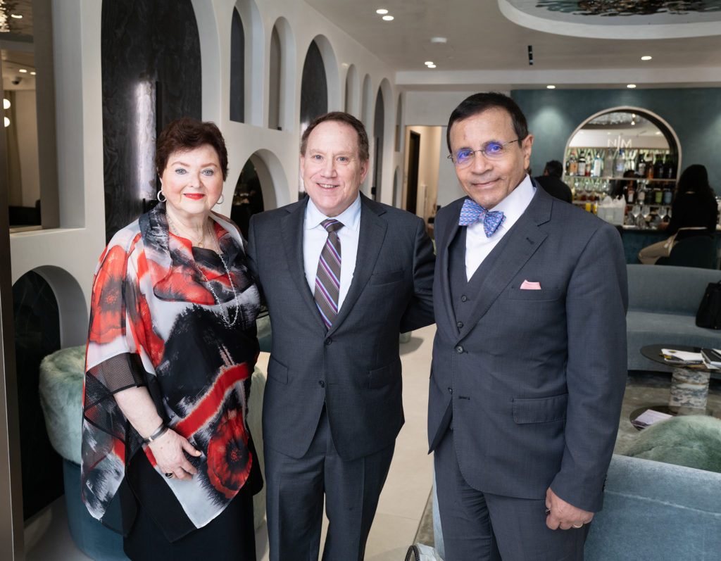 Helene Zadok, Mark Toubin, Dror Zadok (Photo by Daniel Ortiz)