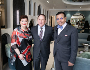 Helene Zadok, Mark Toubin, Dror Zadok (Photo by Daniel Ortiz)