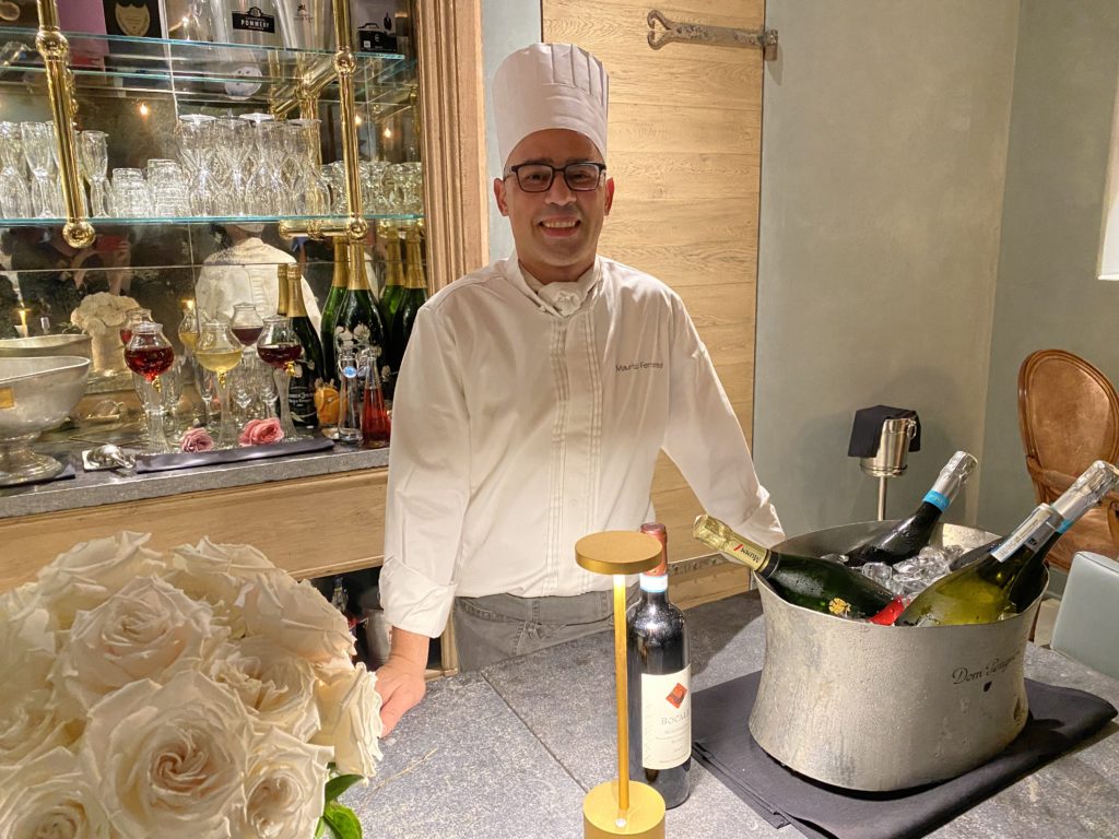 Ristorante Alba chef Maurizio Ferrarese has introduced a new and creative menu at Hotel Granduca's formal restaurant.