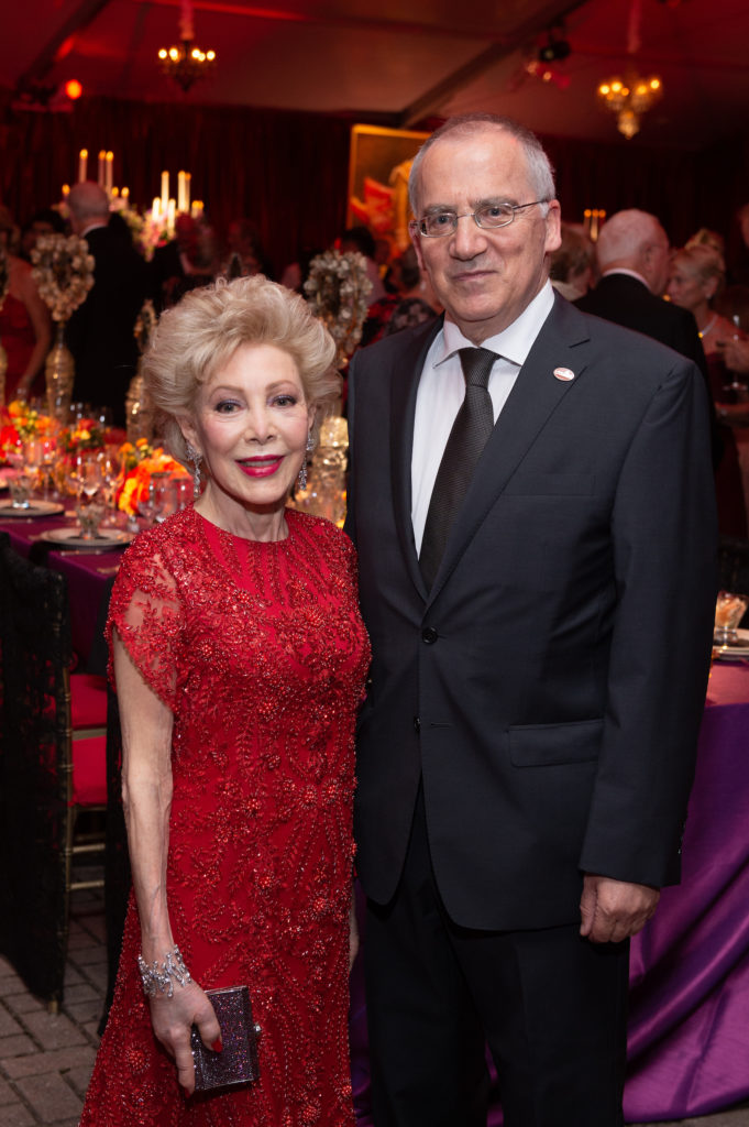 Margaret Alkek Williams and Dr. Giuseppe Colassurdo at the Houston Grand Opera opening night gala. (Photo by Wilson Parish)