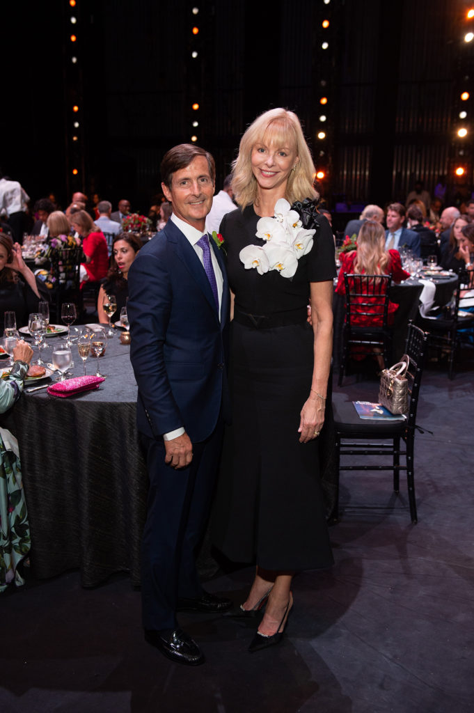 Margaret Alkek Williams 'Jubilee of Dance' chairs Mark & Jamie Loveland. (Photo by Wilson Parish)