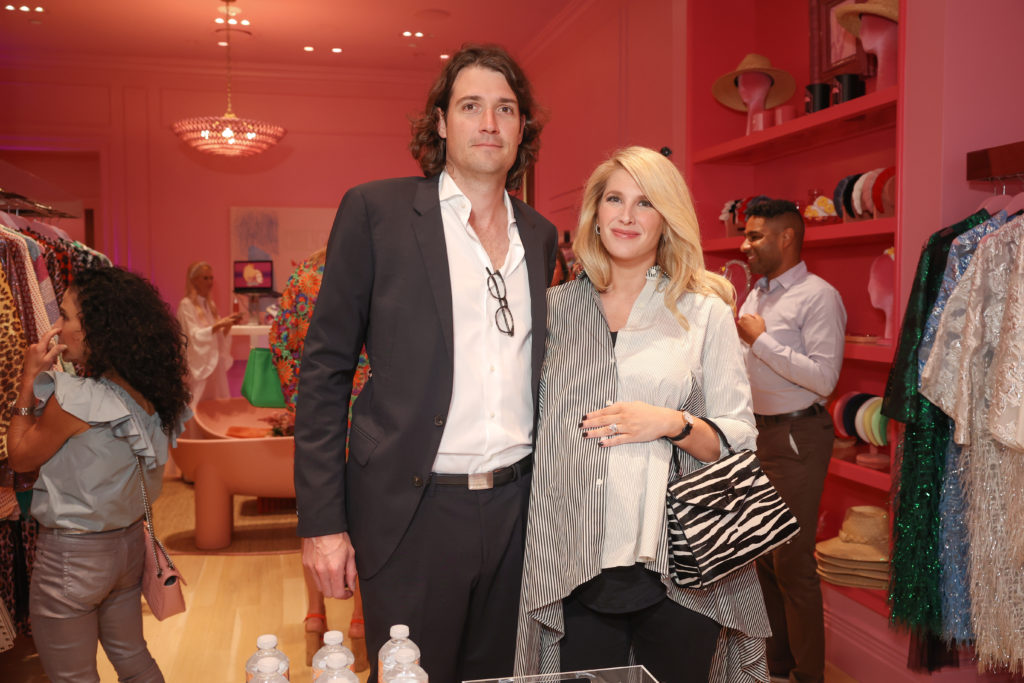 La Vie Style House CEO Max Defforey, Hayden Lasher at the boutique opening in River Oaks District. (Photo by Johnny Than)