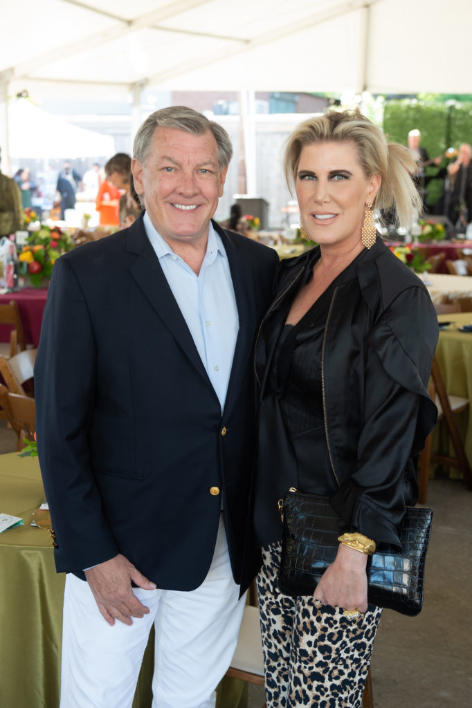 Neal Hamil, Courtney Hopson at the Dress for Success 23rd annual October celebration. (Photo by Wilson Parish)