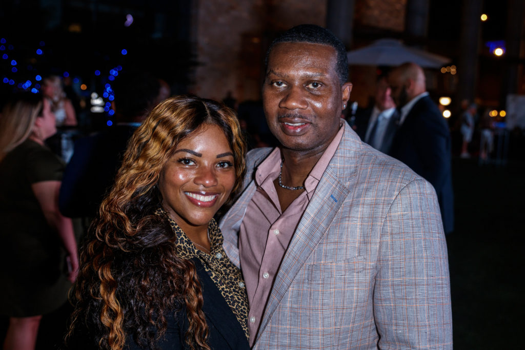 Tilena Martin and Stanley Martin.