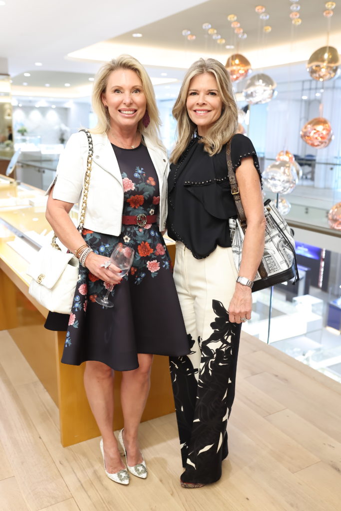 Tiffany Wong, Stephanie Perkins at the Zadok hosted luncheon preceding the Una Notte in Italia gala in November. (Photo by Quy Tran)