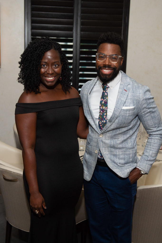 Olivia & Lee Rivers at the AVDA annual dinner, held at Potente. (Photo by Wilson Parish)