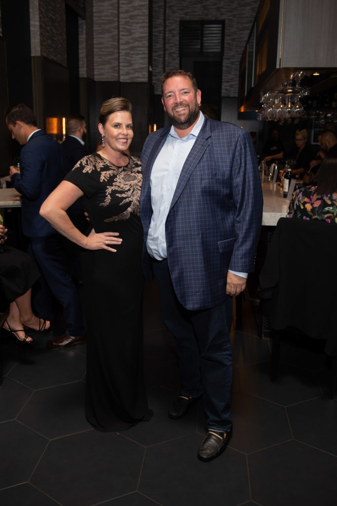 Vanessa & Chuck Adams at the AVDA annual dinner, held at Potente. (Photo by Wilson Parish)