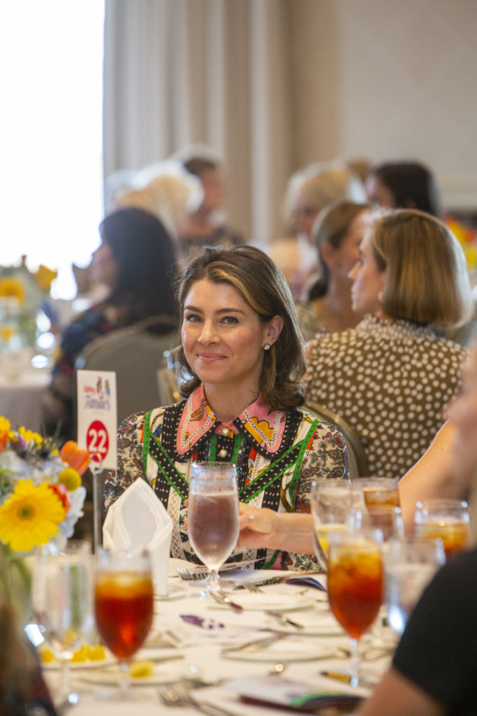 Rachel Volz at the Arms Wide Adoption Services luncheon. (Photo by Jenny Antill Clifton)