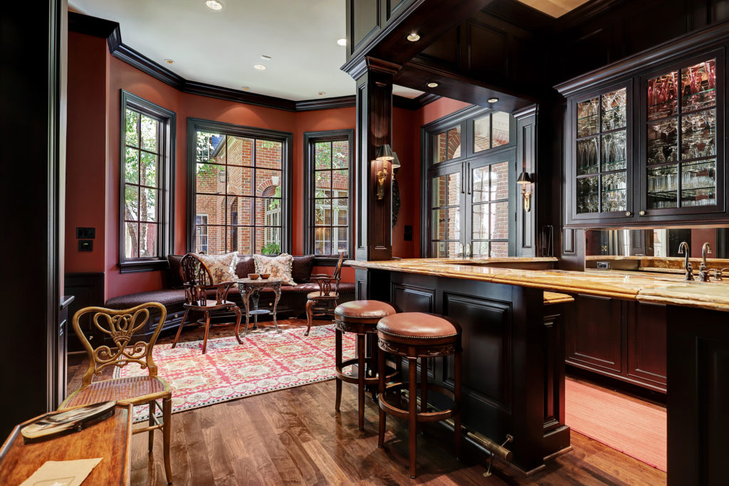 The 12,900 square foot mansion on River Oaks Boulevard, listed with Laura Sweeney of Compass, is priced at $17.5 million.