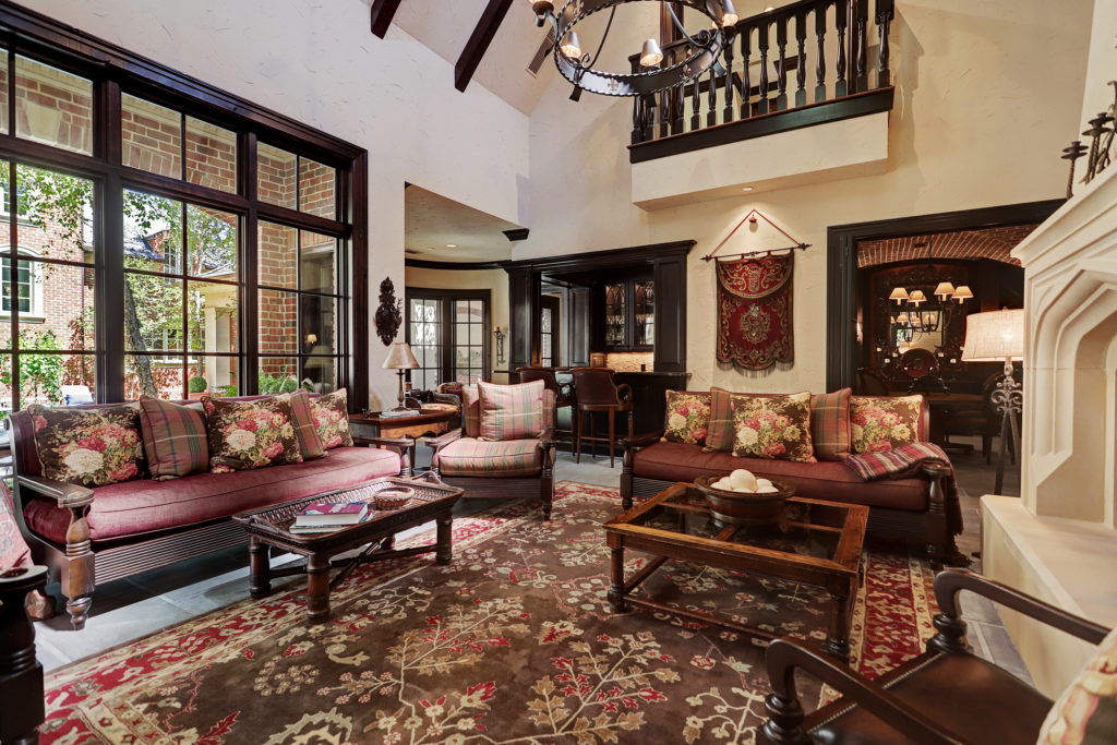 The 12,900 square foot mansion on River Oaks Boulevard, listed with Laura Sweeney of Compass, is priced at $17.5 million.