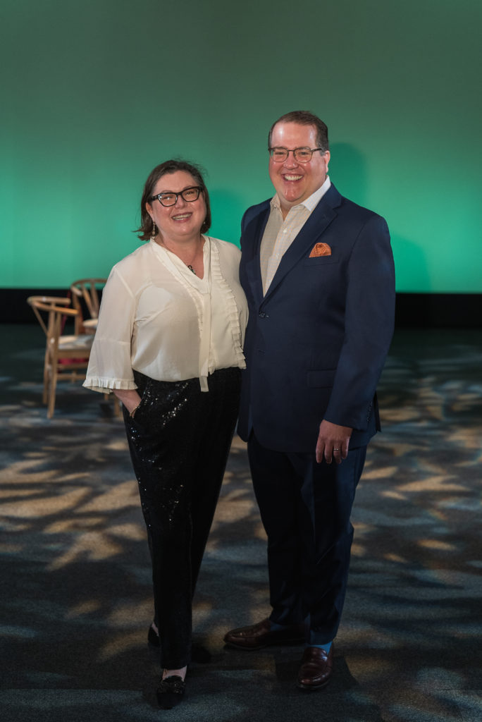 Former Houston Ballet Ball chairs Shawn Stephens & Jim Jordan at the 2022 ballet ball kick-off. (Photo by CatchLightGroup.com)