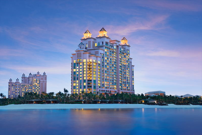 The Cove is a luxurious 600-room tower and one of the most high-end options within the Atlantis.