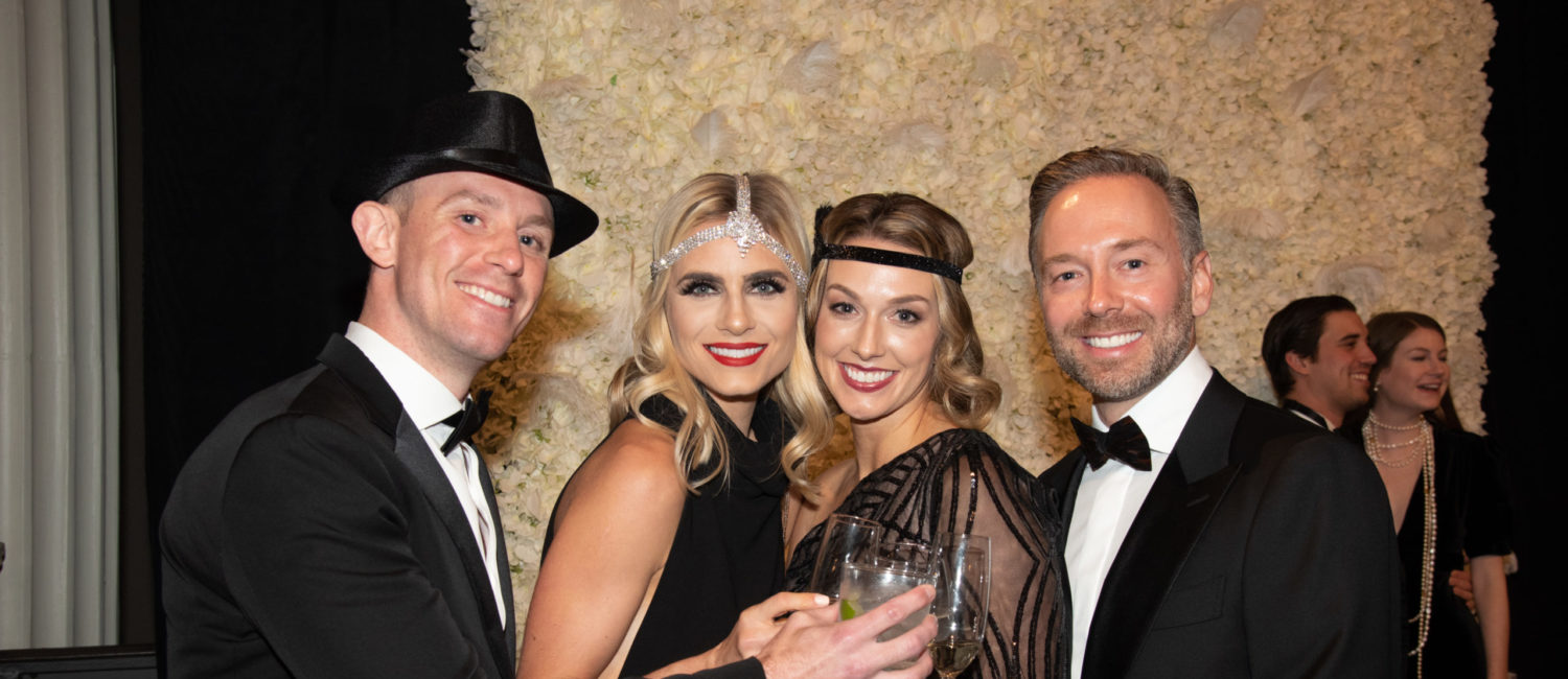 Trey and Kelly Mattson and Gala Chairs Ashley and Jonathan Sloan (Photo by Alexander's Fine Portrait Design)