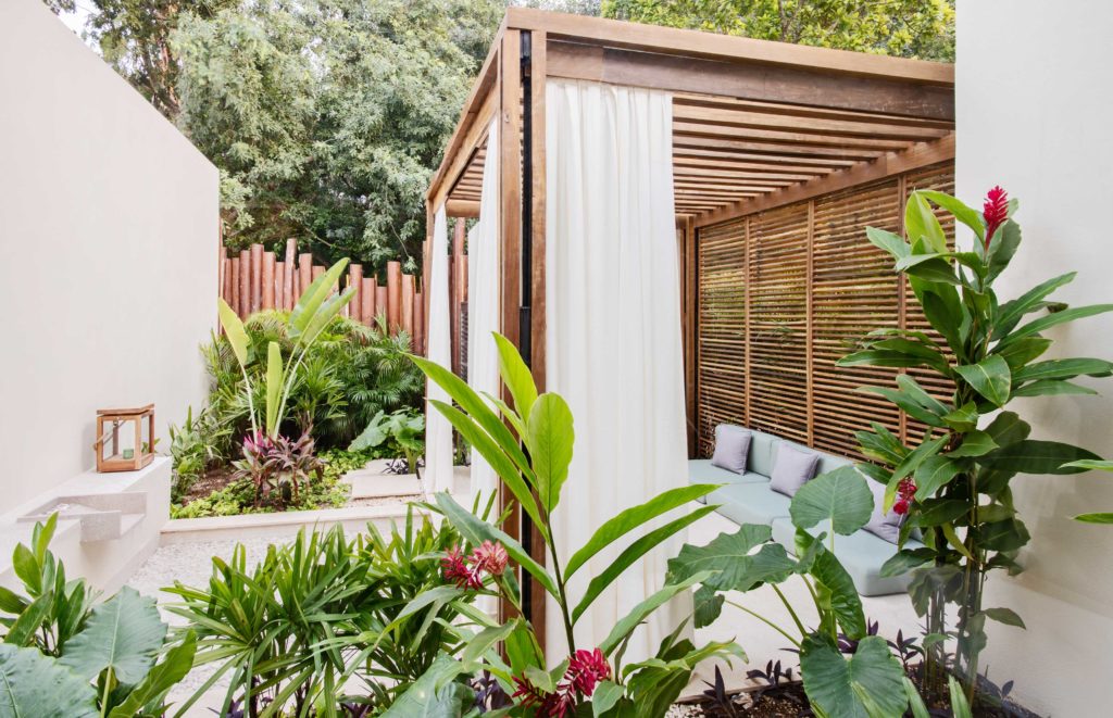 The Wellness Suites boast mediation gardens, private salt water pools and reflexology fountains. 