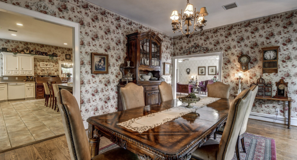 11134 Shepard Hill offers an expansive main house and more.