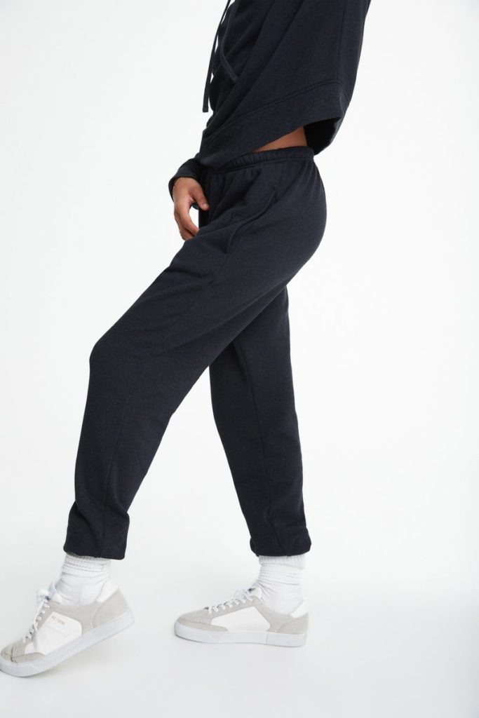Stay comfy in Bandier sweatpants. 