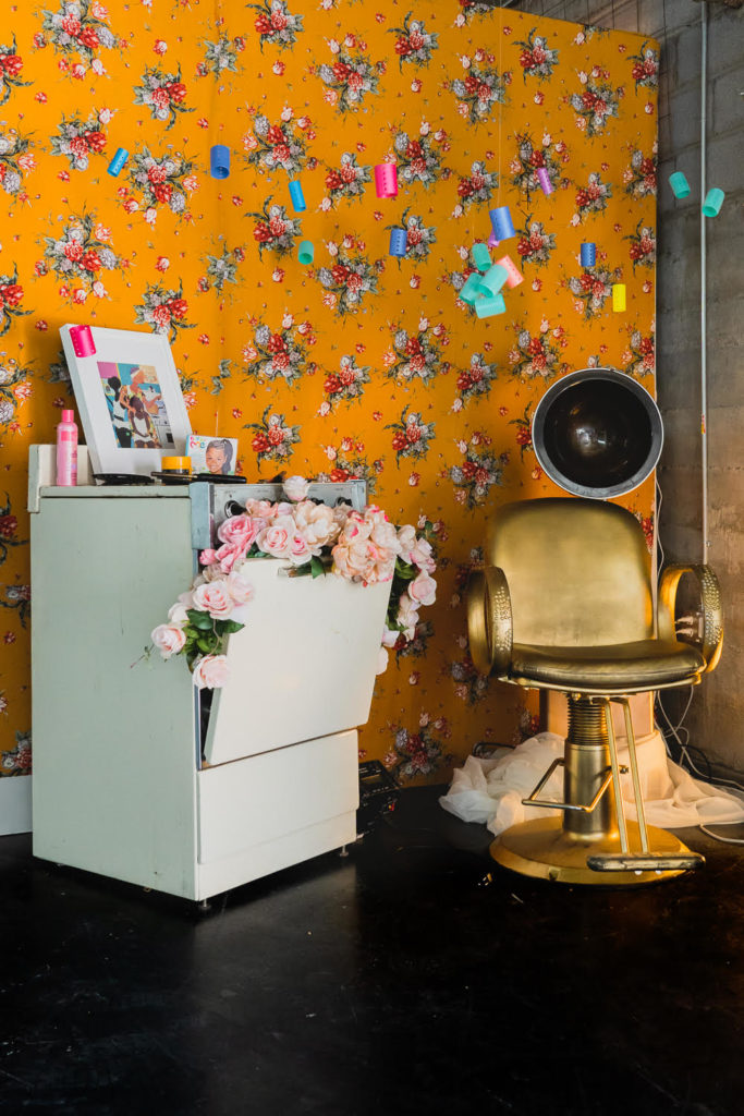  Grandmas kitchen is one of the exhibitions in The Museum for Black Girls. (Photo by Brittany Werges)