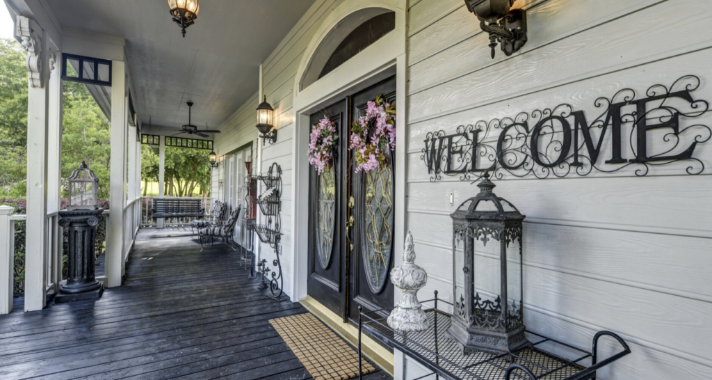 11134 Shepard Hill offers an expansive main house and more.