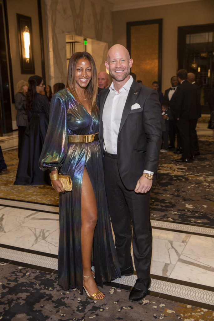 Monique & Steven Kaufman at the Rothko Chapel 50th anniversary celebration.  (Photo by Jenny Antill Clifton)