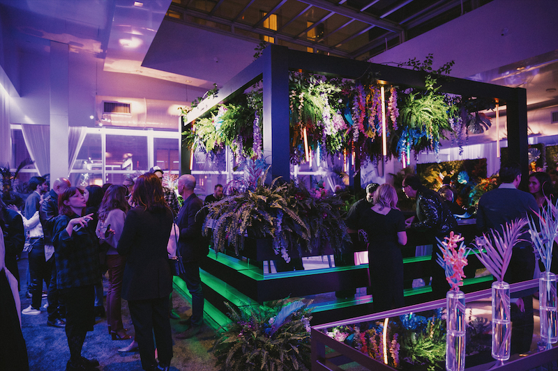 More scenes from the Dallas Art Fair 2021 after-party. (photo by BECKLEY) (Photo by Exploredinary)