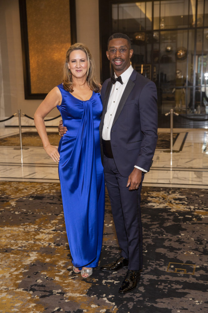 Christina & Troy Porter at the Rothko Chapel 50th anniversary celebration. (Photo by Jenny Antill Clifton)