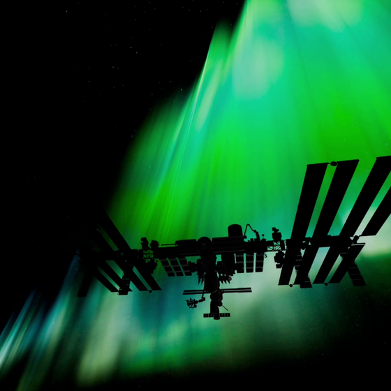 The space footage for Houston's The Infinite was filmed over the course of two years.