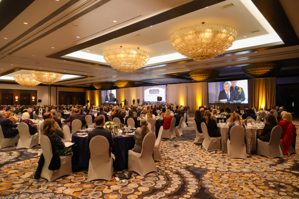 More than 500 guests attended the Crime Stoppers of Houston record-breaking gala, held at the Hilton Americas-Houston Hotel. (Photo by CatchlightGroup.com)