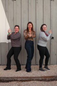 Angela Pena, Dawn Cornell, Anna Sandberg (Photo by Chris Pierre Bachman)