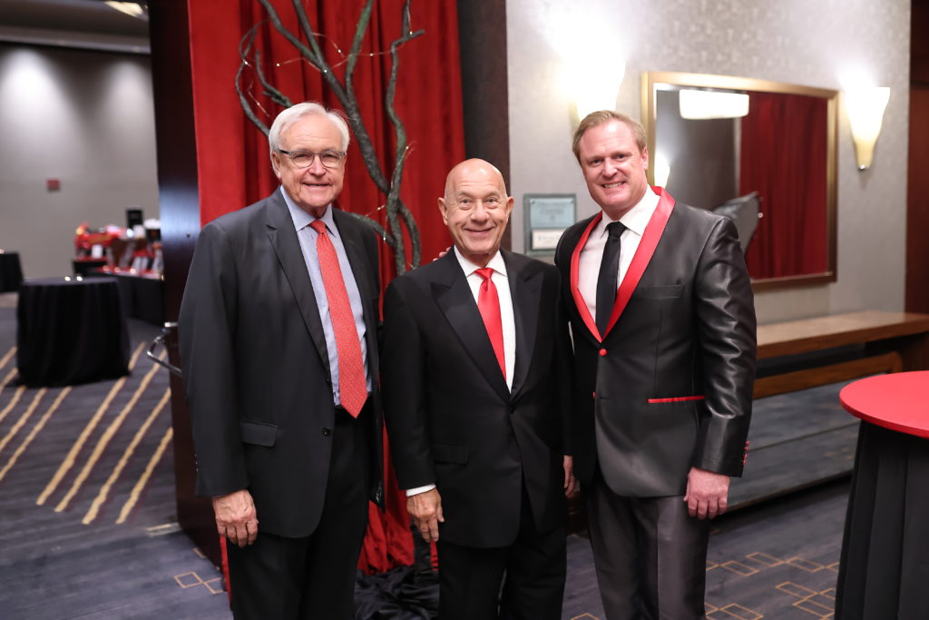 Bill King, John Whitmire, Marty Lancton at the HPFFA Charitable Foundation 'Red Hot Gala' ( Photo by CatchLightGroup.com)