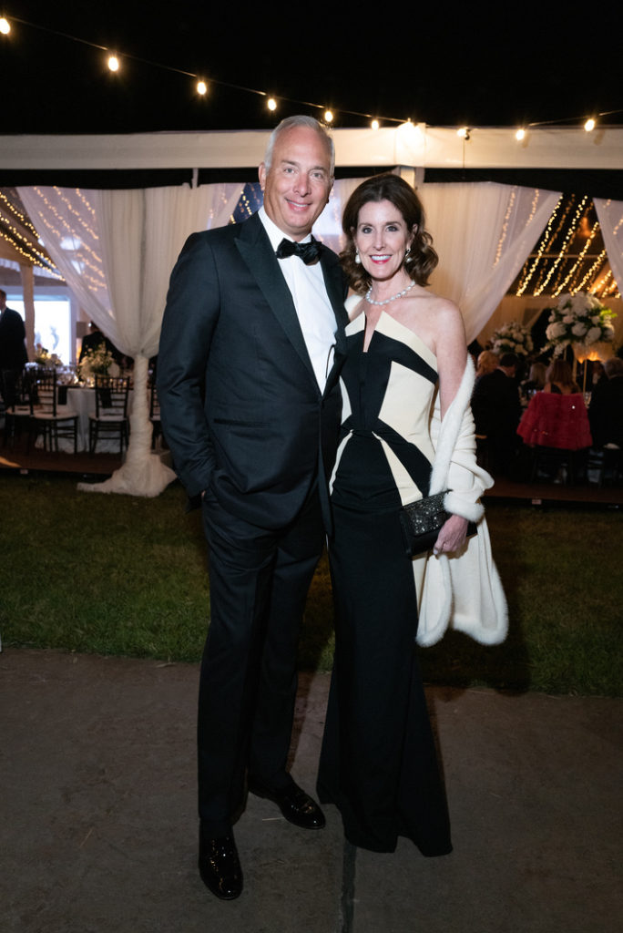 Bobby & Phoebe Tudor at the Houston Zoo 'Black and White Ball' (Photo by Daniel Ortiz)