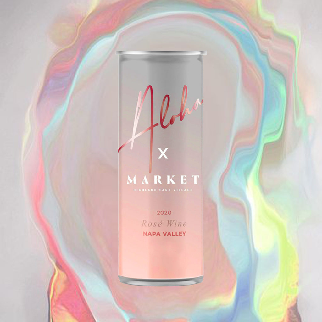 The Aloha x Market collab will be gratis for Highland Park Village shoppers through the holidays. (Photo by BECKLEY)