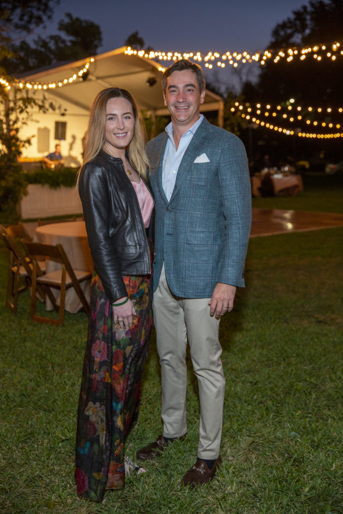 Catherine & Jay Goossen at The Menil Collection Party in the Park. (Photo by Jenny Antill )