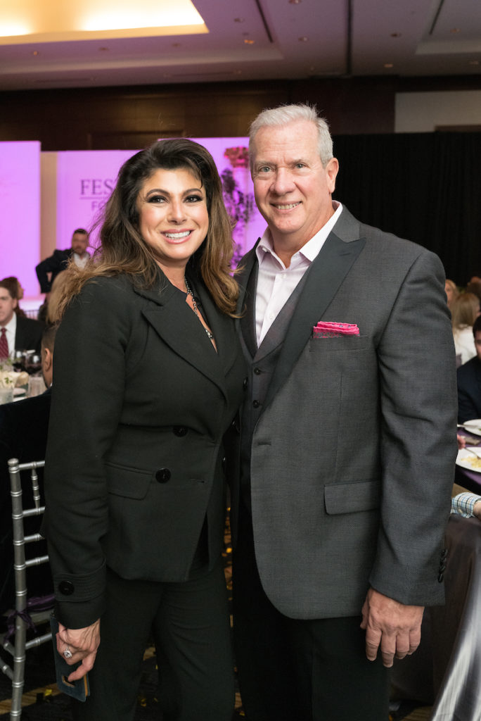 Christine & Steve Johnson at Una Notte in Italia (Photo by Daniel Ortiz)