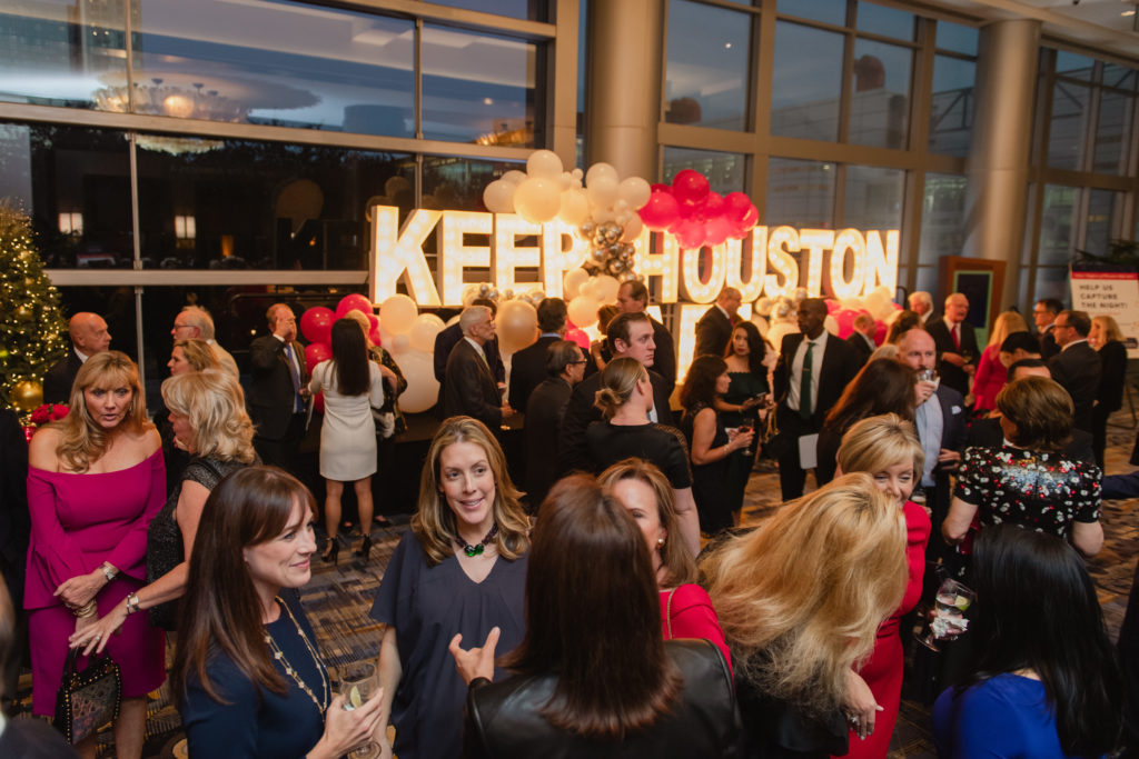 The Keep Houston Safe message resonated throughout the Crime Stoppers of Houston gala  (Photo by CatchlightGroup.com)