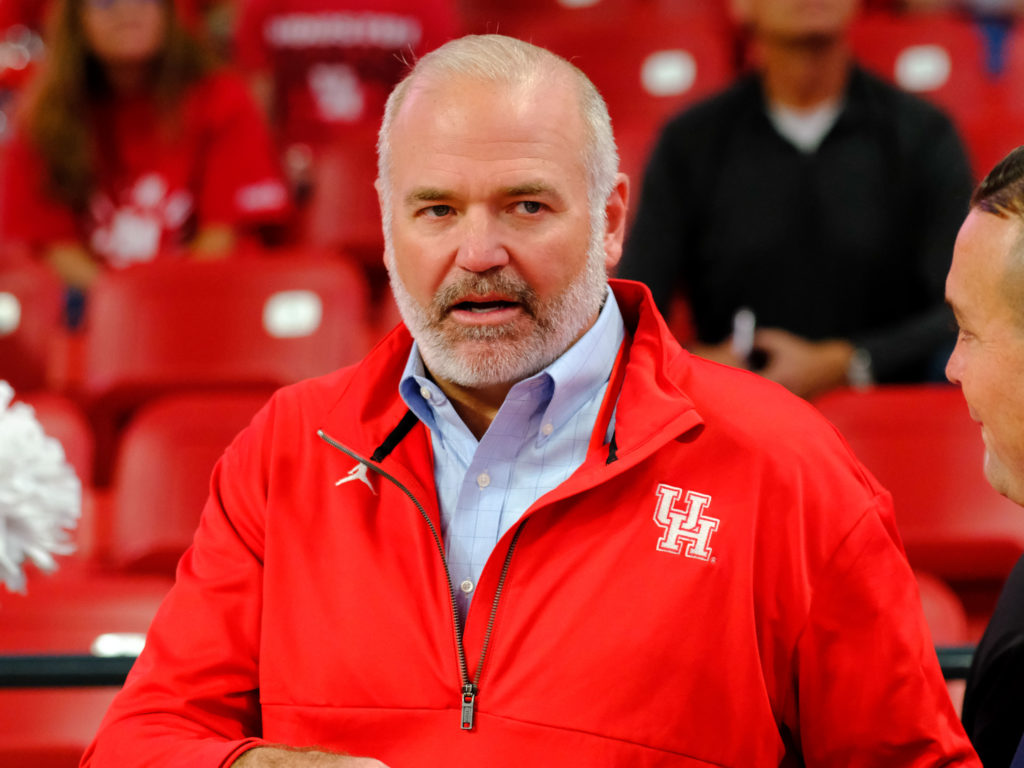 University of Houston athletic director Chris Pezman (Photo by F. Carter Smith)