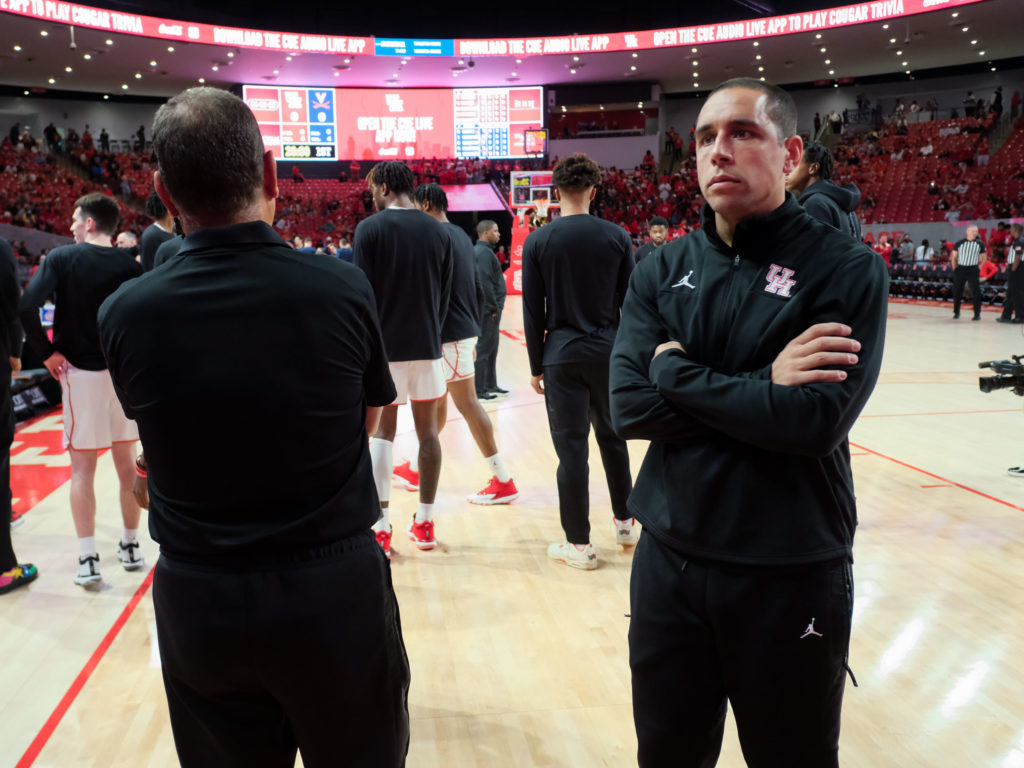 Kellen Sampson is a major part of Houston's game preparation. (Photo by F. Carter Smith)