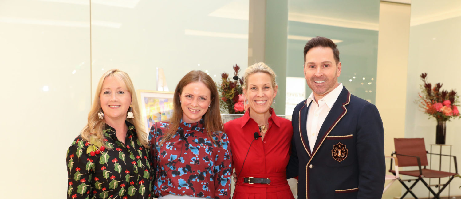 Courtney Elias, Anne Lee Phillips, Meredith Ellis, Dennis Bracken (Photo by Priscilla Dickson)