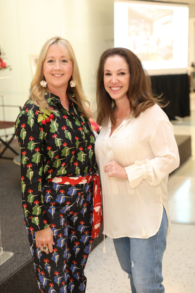 Courtnay Elias, Shayna Andrews at the Decorative Center Houston Fall Market. (Photo by Priscilla Dickson)