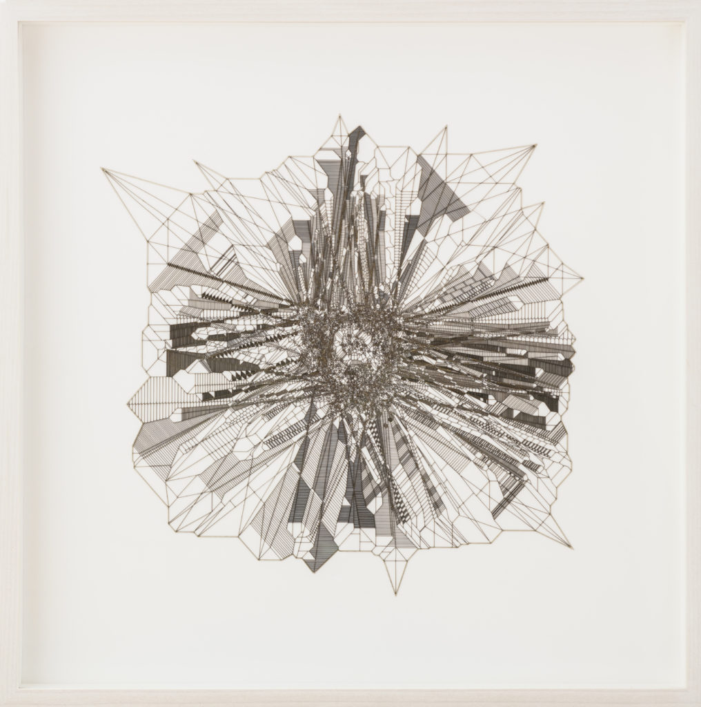 Argentine-born, Houston-based Gustavo Díaz's De la Serie: “El acumulador de crepúsculos,” 2019, Lot 20 in the Rothko Chapel Benefit Auction