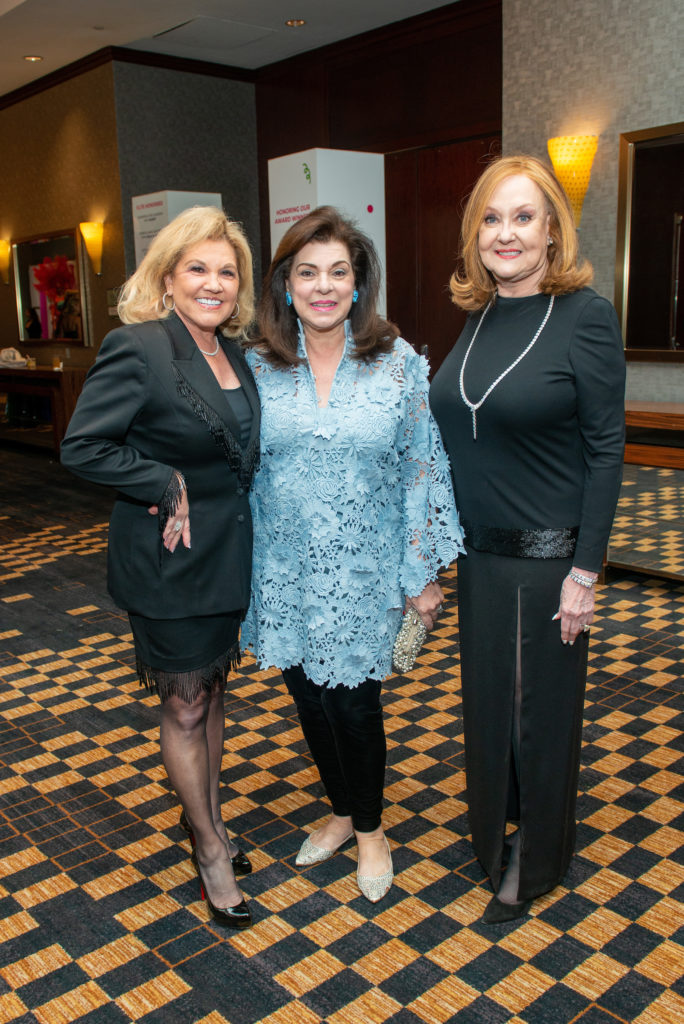 Honorary chair Edna Meyer Nelson, Laura Ward, Myra Wilson (Photo by Jacob Power)