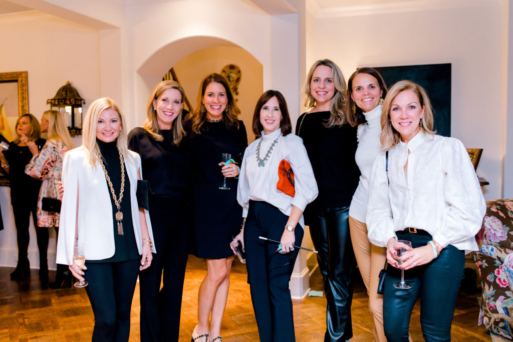 Paige Casey, Lori Brumley, Heather Senter, Jennifer Disney, Leslie Daly, Pam Packer, and Laura Rooker at the Jewel Charity Ladies' Event (Photo by Canon Sawyer / Canon Elizabeth Photography)