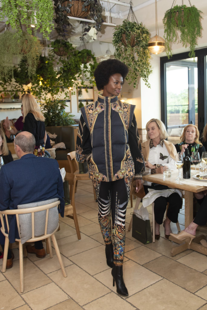 The fashion show took place as guests enjoyed a seasonal lunch at Terra. (Photo by Tamytha Cameron)