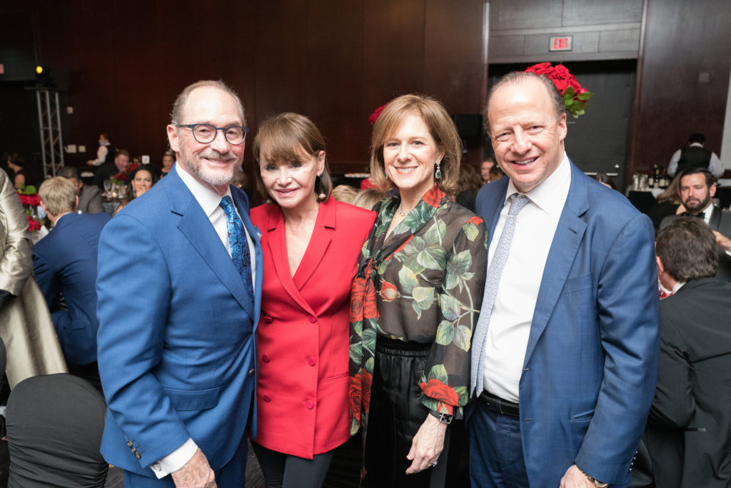 Stuart & Gaye Lynn Zarrow, Renee & Alan Helfman at the HPFFA Charitable Foundation 'Red Hot Gala' (Photo by CatchLightGroup.com)